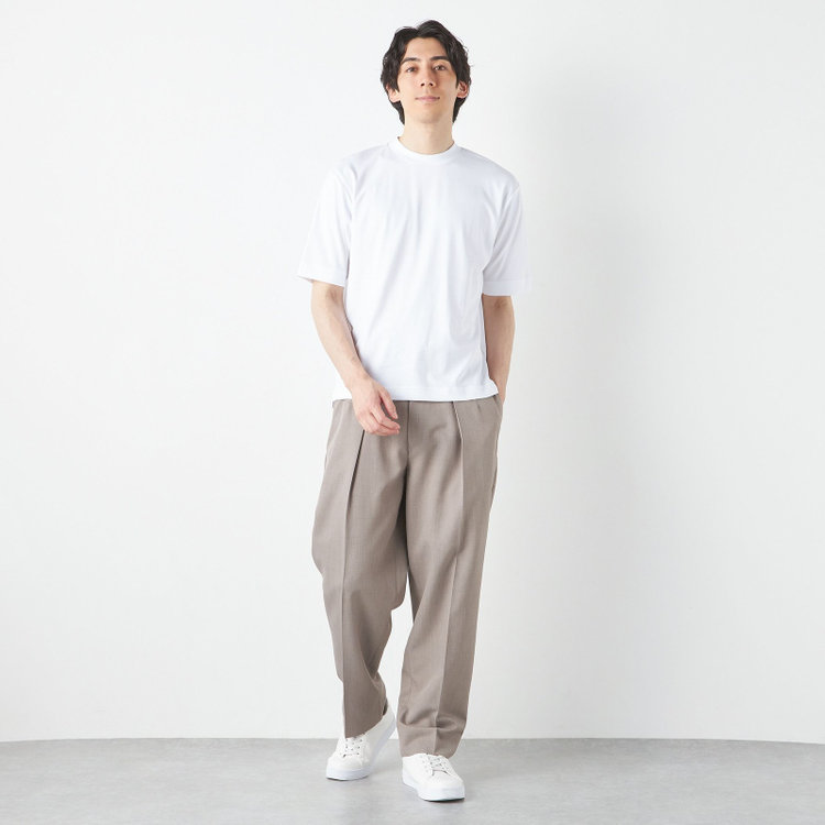 シルバーライン 【発送在庫あり】【スーツ屋が作った】BIZ Tシャツ/ホワイト 白