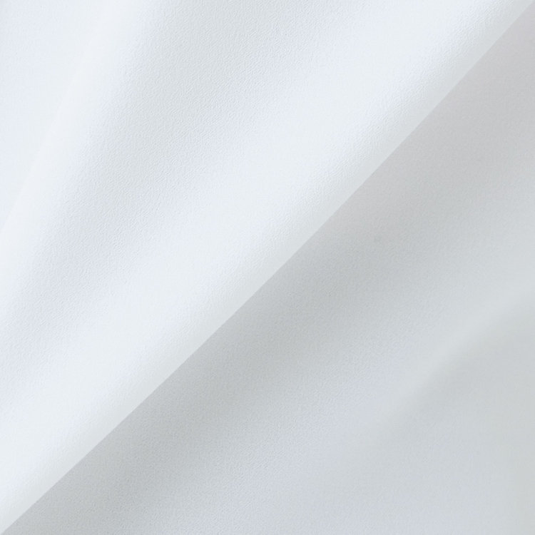 シルバーライン 【発送在庫あり】【SILVER LINE/5分袖】バンドカラーブラウス/ホワイト 白