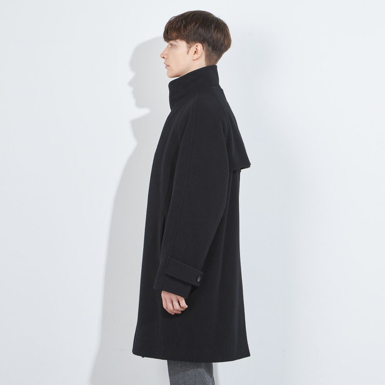 ブラックライン 【BL】コクーンスタンドコート/ブラック 黒