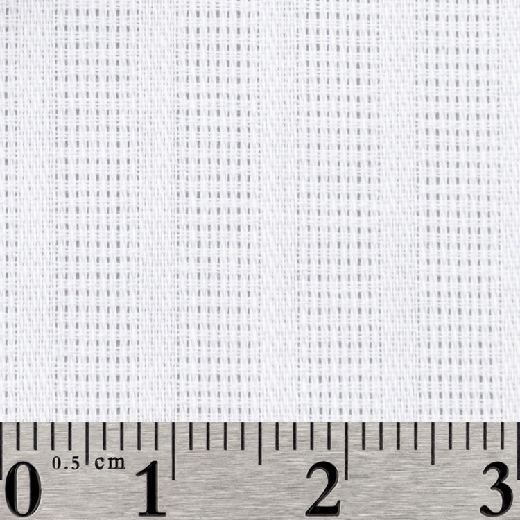 スーツセレクト 【国内縫製】【パターンオーダー】【形態安定】ワイシャツ・ドレスシャツ/ホワイト×ドビーストライプ/日清紡スーパーノーアイロン/接触冷感（COTTON50%/POLYESTER50%) 白