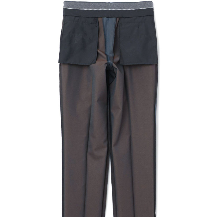 シルバーライン 【CLASSICO TAPERED】【秋冬】6釦2掛けダブルスーツ 2タック/グリーン/チェンジポケット/ウエストムーブ/NEW ZEALAND WOOL MIX/※裾上げ必要 緑濃色