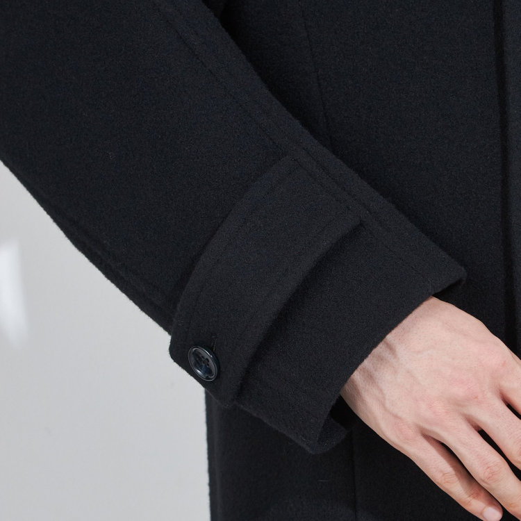 ブラックライン 【BL】コクーンスタンドコート/ブラック 黒