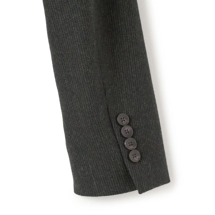 シルバーライン 【CLASSICO TAPERED】【秋冬】2釦シングルスーツ 1タック/カーキ/RE:NEWOOL/※裾上げ必要 黄淡色