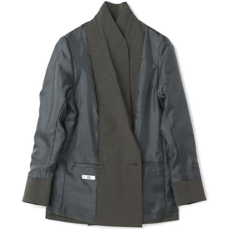 シルバーライン 【SL】【年間】4釦1掛けダブルジャケット/グレー/ウォッシャブル グレー濃色