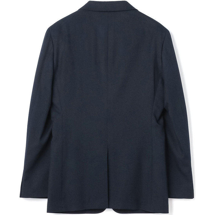 ブラックライン 【SLIM TAPERED_2】【秋冬】2釦シングルスーツ 0タック/ネイビー×ストライプ/4S/※裾上げ必要 紺濃色