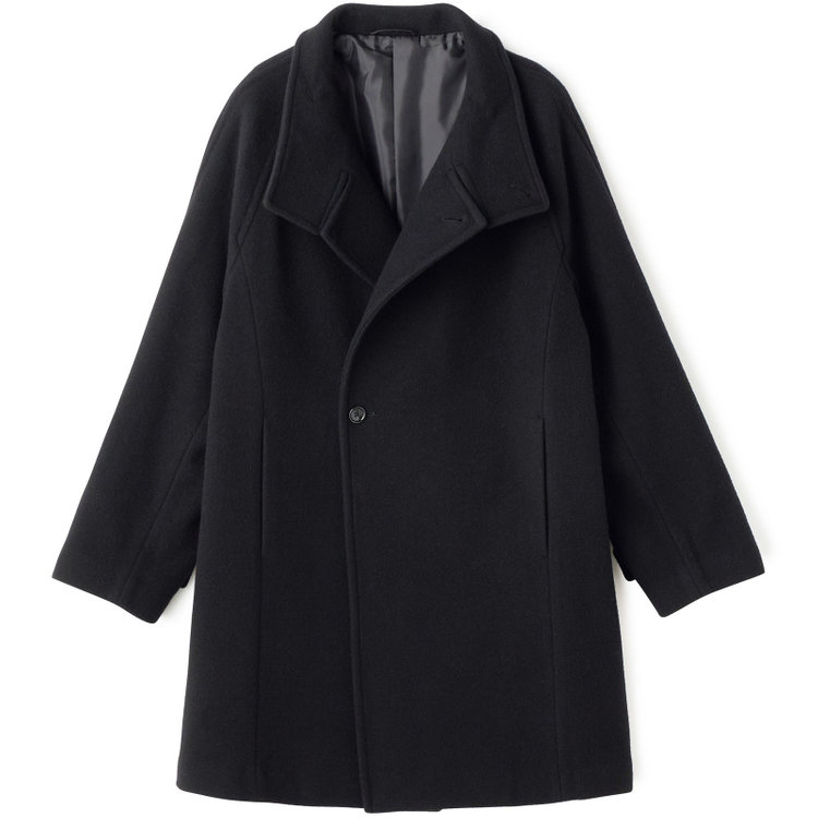 ブラックライン 【BL】コクーンスタンドコート/ブラック 黒