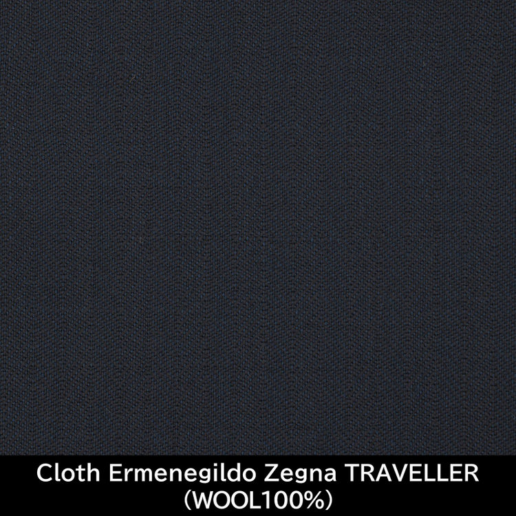 スーツセレクト 【国内縫製】【MEN'S】【パターンオーダー】【CLASSICO TAPERED S】【春夏】スーツ/グリーン/Cloth Ermenegildo Zegna TRAVELLER (WOOL100%) 緑濃色