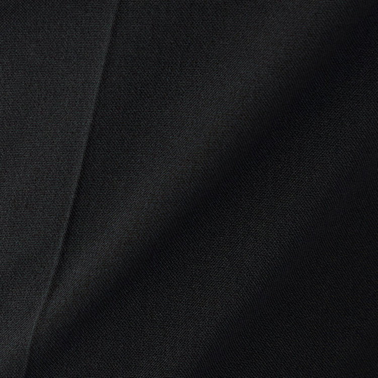 ブラックライン 【発送在庫あり】【SLIM TAPERED】【春夏】4S 0タックテーパードパンツ/ブラック×シャドーストライプ/ウエストシャーリング仕様/ウォッシャブル/※裾上げ済仕様 黒