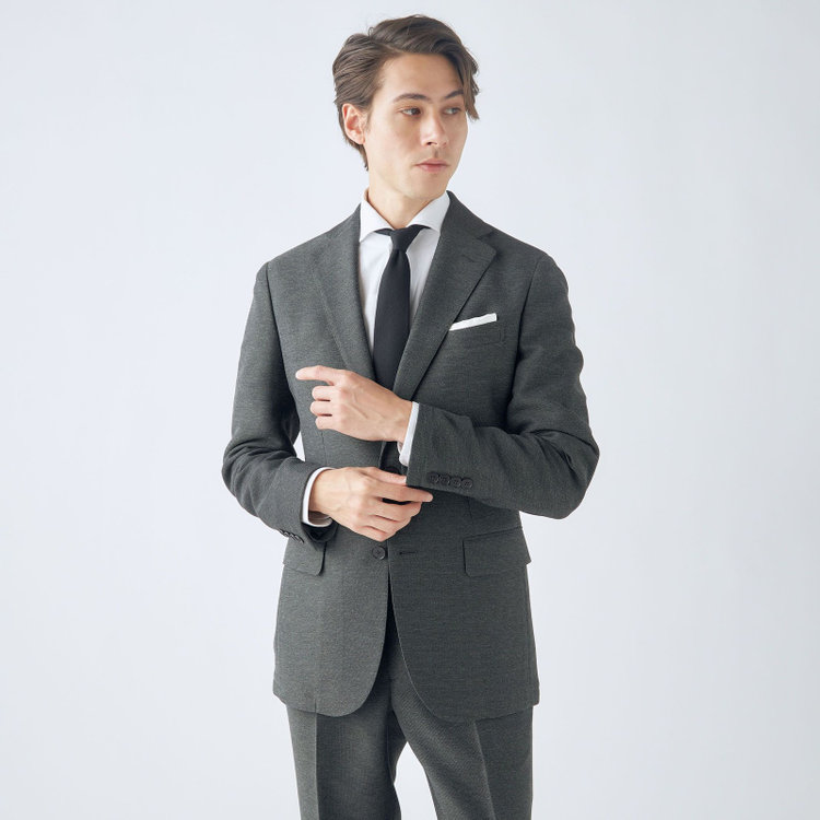 シルバーライン 【5DAYS CLOSET】【RBC】【春夏】テンセルブレンド2釦ジャケット/カーキ/4S SUSTAINABILITY&ECOLOGY FABRIC 黄淡色