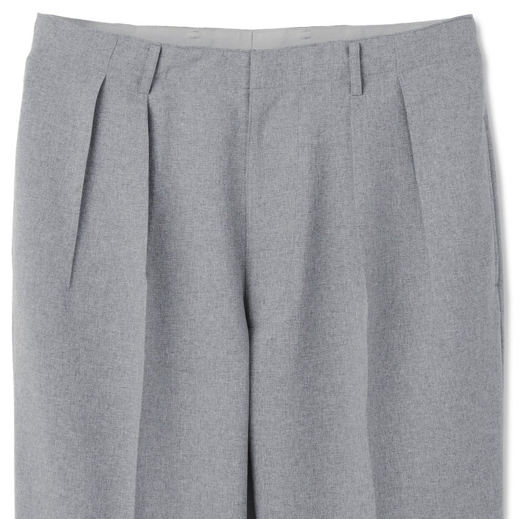 シルバーライン 【RBC】【春夏】2タックパンツ/グレー/サイド尾錠/4S SUSTAINABILITY&ECOLOGY FABRIC/※裾上げ必要 グレー淡色