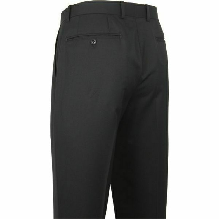 スーツセレクト 【WEB限定/OUTLET】【KSW】【年間】【フォーマル対応可】2釦シングルスーツ 0タック/ブラック×ソリッド+SUPER TOUGH 100'S ブラック系(黒)