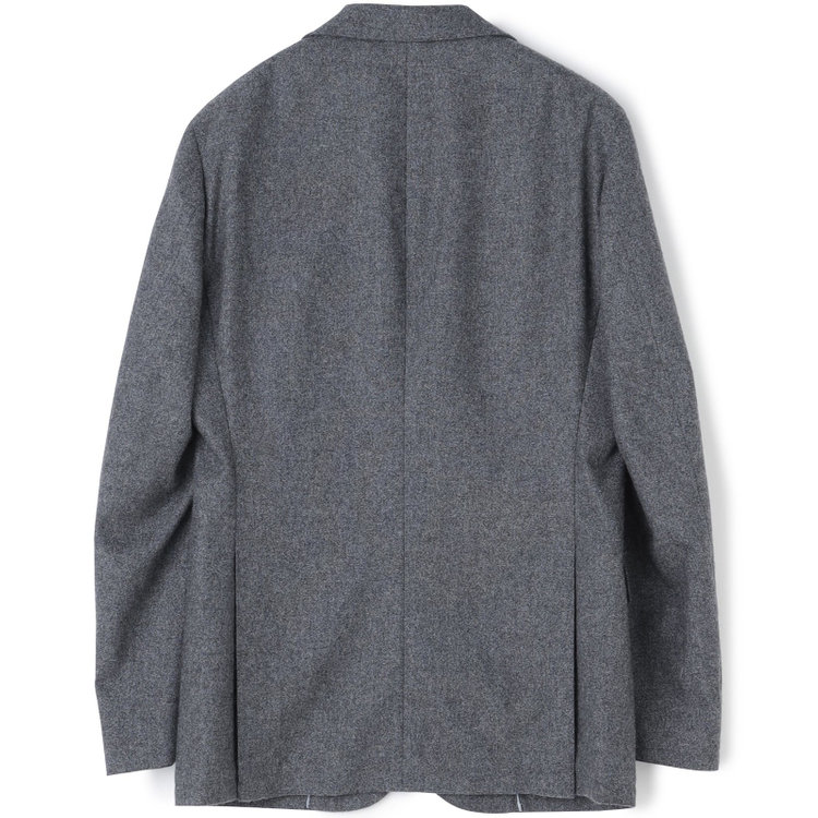 シルバーライン 【5DAYS CLOSET】【RBC】【秋冬】ウールブレンド2釦ジャケット/グレー/RE:NEWOOL グレー中間