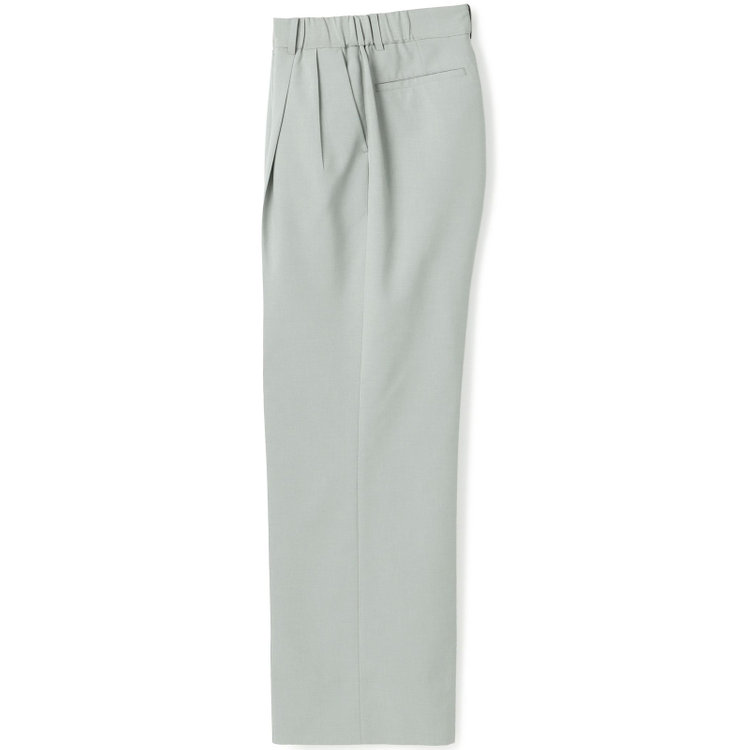 シルバーライン 【RELAX WIDE】【春夏】 2釦1掛けダブルジャケットワイドパンツスーツ/グレー/4S SUSTAINABILITY&ECOLOGY FABRIC/※パンツ裾上げ済仕様 茶中間