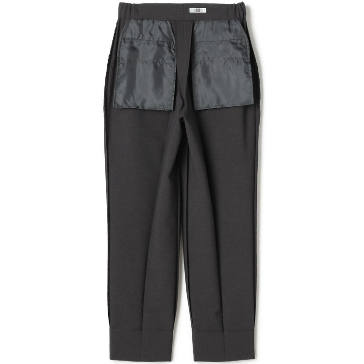 シルバーライン 【RELAX TAPERED】【春夏】1釦テーパードパンツスーツ/グレー/ウエストシャーリング/ウォッシャブル/4S SUSTAINABILITY&ECOLOGY FABRIC/※パンツ裾上げ済仕様 グレー濃色