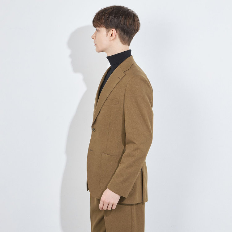 シルバーライン 【RBC】【秋冬】2釦ジャケット/ブラウン/パッチポケット 茶中間