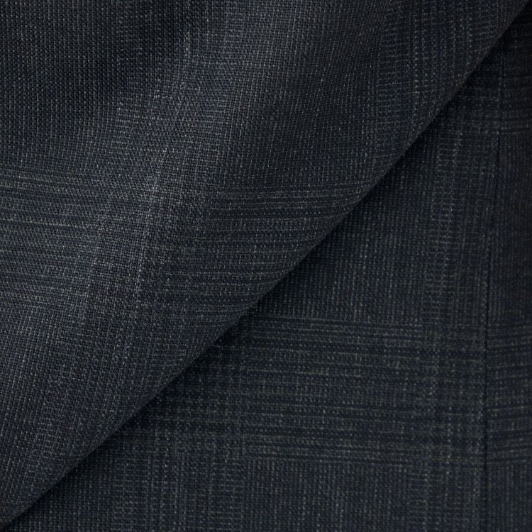 シルバーライン 【発送在庫あり】【CLASSICO TAPERED】【秋冬】2釦シングルスーツ 1タック/グレー×チェック/REDA ACTIVE/NEW ZEALAND MERINO/SHOWER CLEAN/※裾上げ必要 グレー濃色
