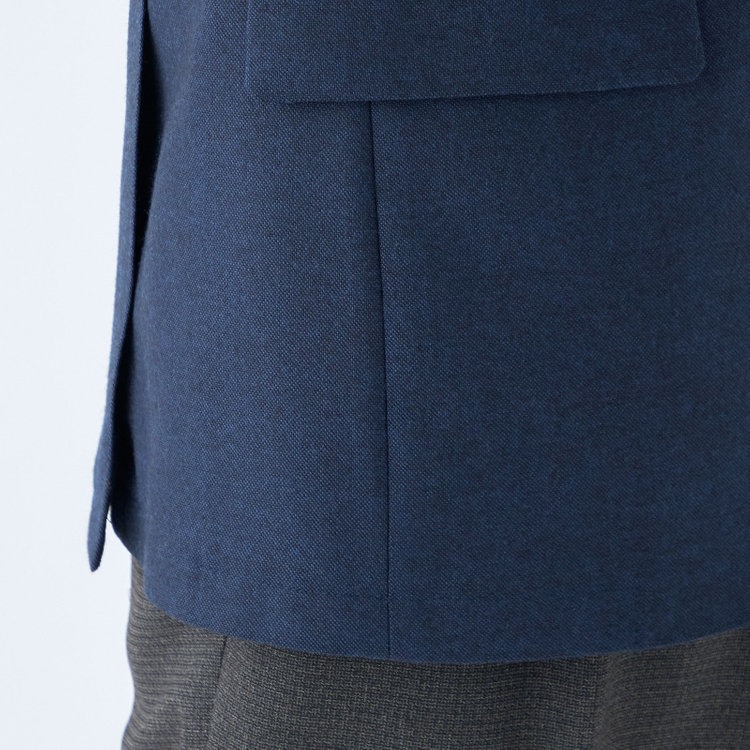 シルバーライン 【RBC】【秋冬】ウールブレンド2釦ジャケット/ネイビー/NEW ZEALAND WOOL MIX 紺中間