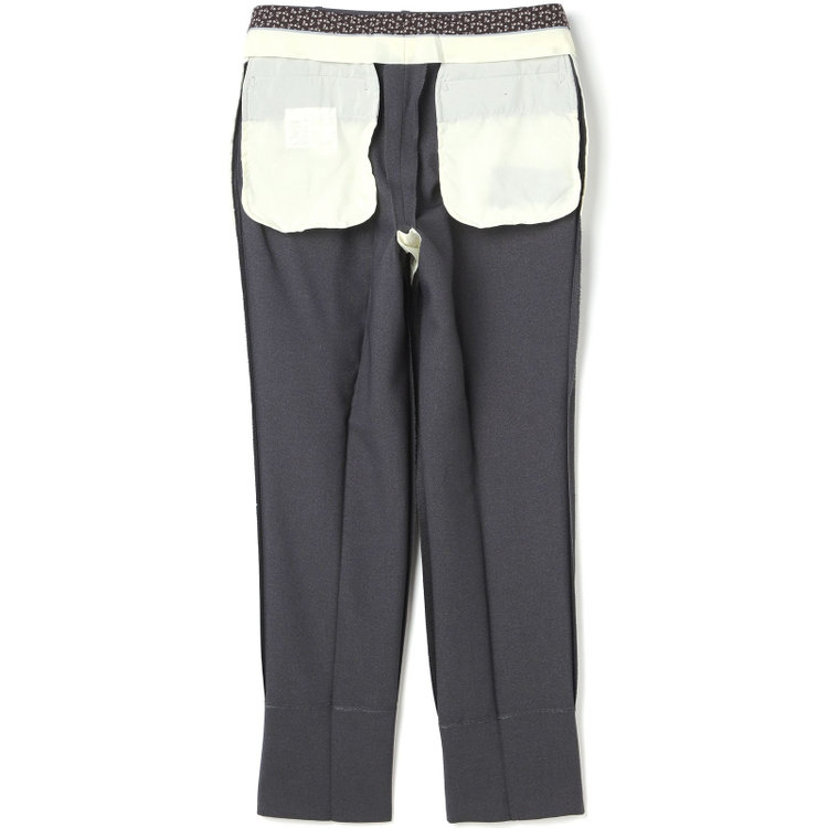 シルバーライン 【CLASSICO TAPERED】【秋冬】コーディネートパンツ付き/2釦シングルスーツ 1タック/ネイビー×グレンチェック+グレーソリッドパンツ/ウエストムーブ/4S SUSTAINABILITY&ECOLOGY FABRIC/※パンツ裾上げ済仕様 紺中間