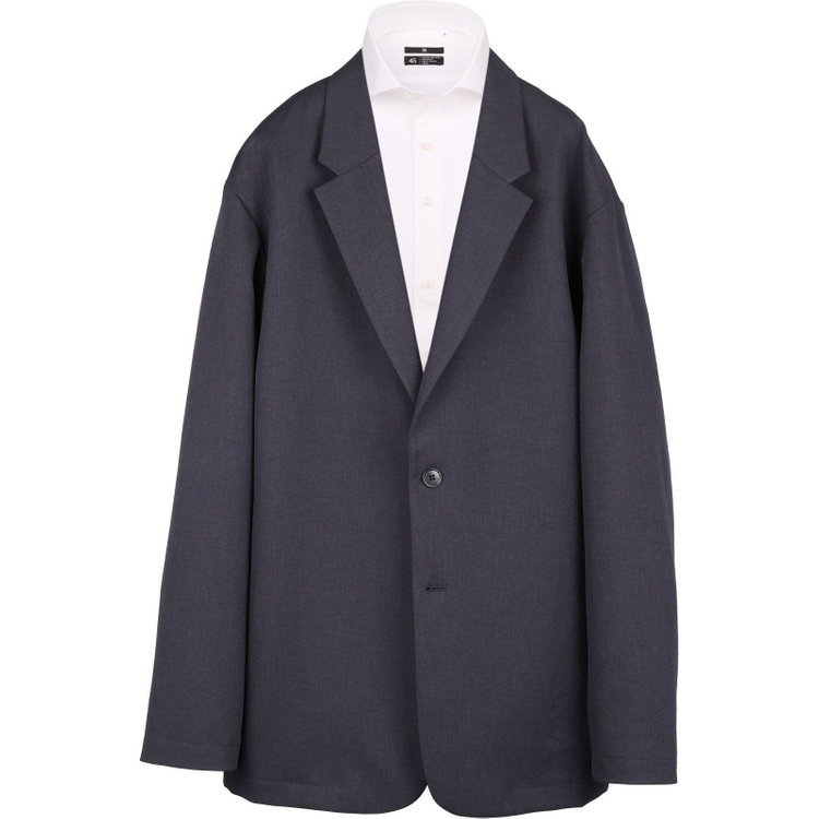 スーツセレクト 【発送在庫あり】【RBC】【春夏】2釦オーバーサイズジャケット/ネイビー×カルゼ ネイビー系(紺)