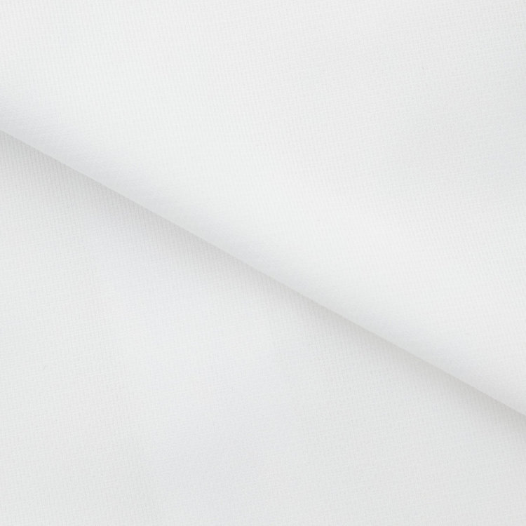 ブラックライン 【発送在庫あり】【WEB限定】【BLACK LINE】ホリゾンタルワイドワイシャツ/ホワイト×ドビー/「4S」スーパーノンアイロン・ストレッチ 白