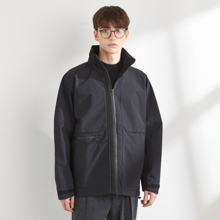 ブラックライン 【BLACK LINE】ショートコート/ブラック 黒