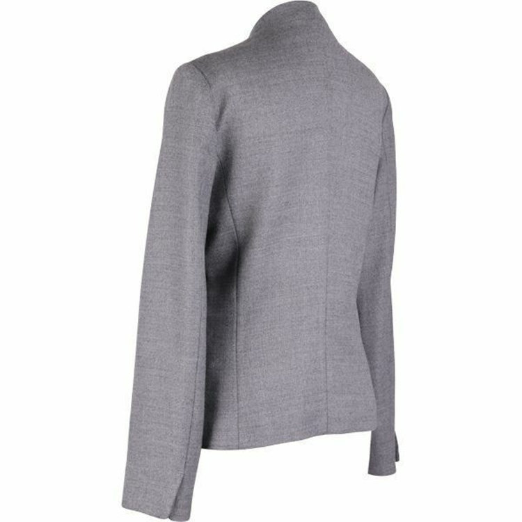 ブラックライン 【WEB限定/OUTLET】【発送在庫あり】【SL】【秋冬】ウールブレンドセットアップ1釦ジャケット/グレー×ブッチャー グレー系(灰)