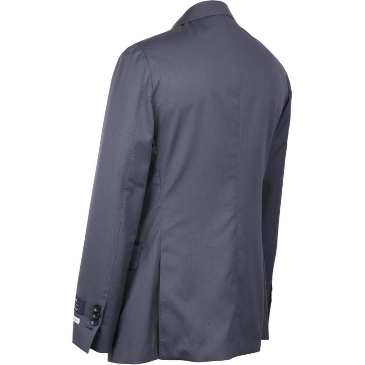 スーツセレクト 【発送在庫あり】【CLASSICO TAPERED】【春夏】6釦2掛けダブルスーツ 1タック/ネイビー/MARZOTTO ネイビー系(紺)