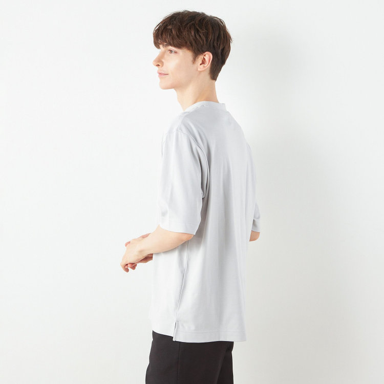 シルバーライン 【発送在庫あり】【スーツ屋が作った】BIZ Tシャツ/グレー グレー淡色