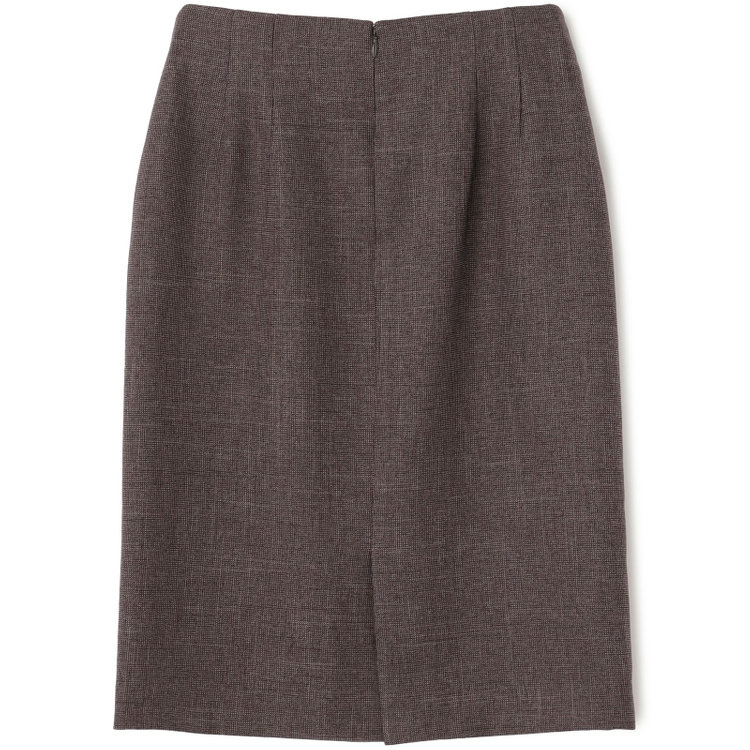 シルバーライン 【RELAX TAPERED】【年間】タイトスカート/ブラウン/ウォッシャブル 茶中間
