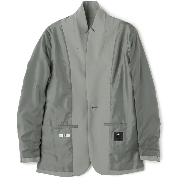 シルバーライン 【SL】【年間】1釦シングルパンツスーツ/グリーン/パンツウエストシャーリング/ウォッシャブル/※パンツ裾上げ済仕様 緑淡色