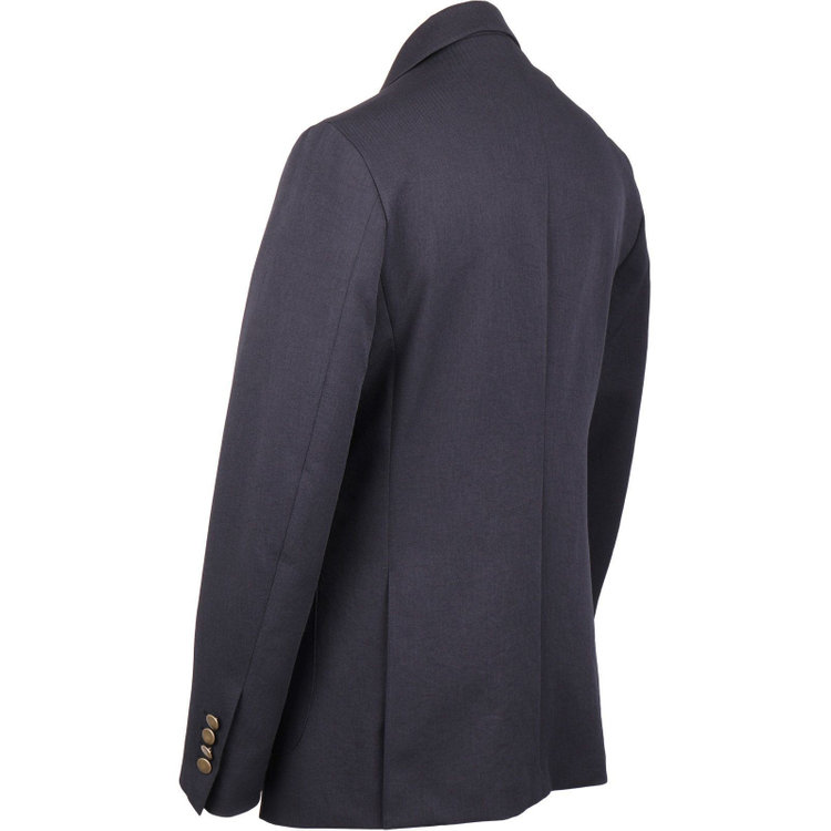 スーツセレクト 【発送在庫あり】【RBC】【春夏】3釦段返りジャケット/ネイビー×カルゼ/パッチポケット/メタル釦 ネイビー系(紺)