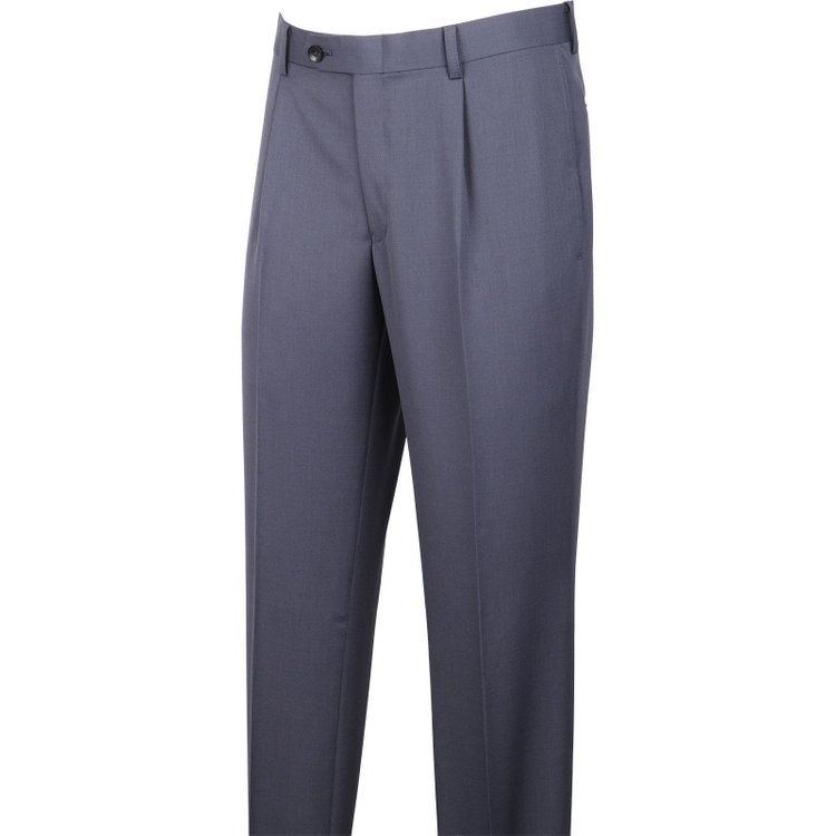 スーツセレクト 【発送在庫あり】【CLASSICO TAPERED】【春夏】6釦2掛けダブルスーツ 1タック/ネイビー/MARZOTTO ネイビー系(紺)