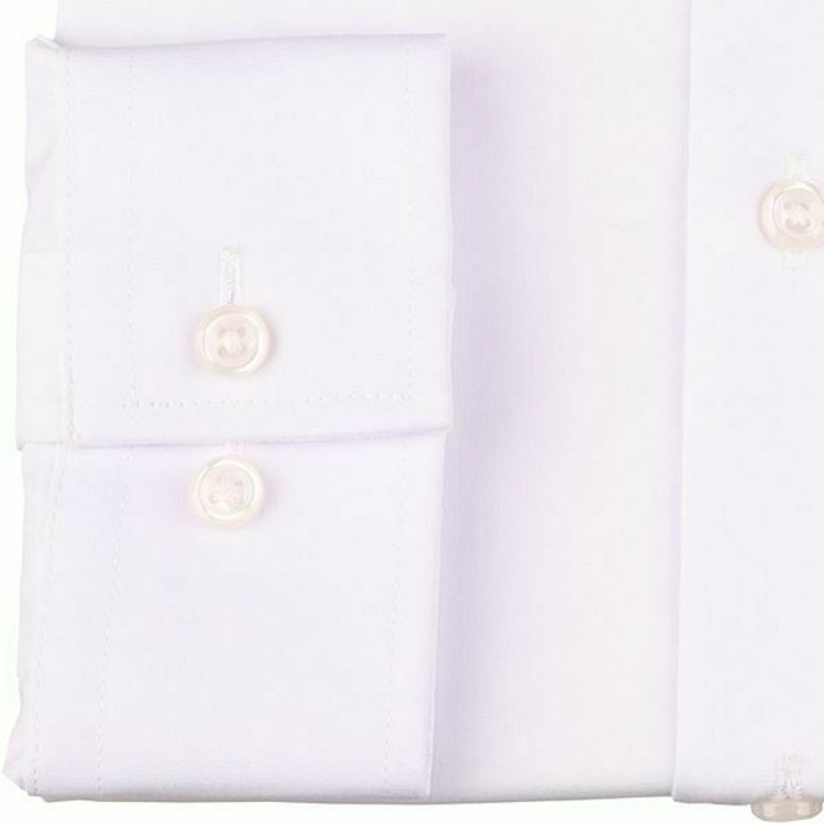 ブラックライン 【BLACK LINE】【形態安定】レギュラードレスワイシャツ/ホワイト×ブロード ホワイト系(白)