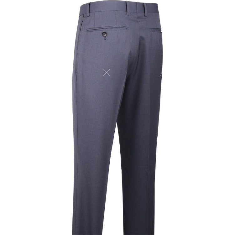 スーツセレクト 【発送在庫あり】【CLASSICO TAPERED】【春夏】6釦2掛けダブルスーツ 1タック/ネイビー/MARZOTTO ネイビー系(紺)