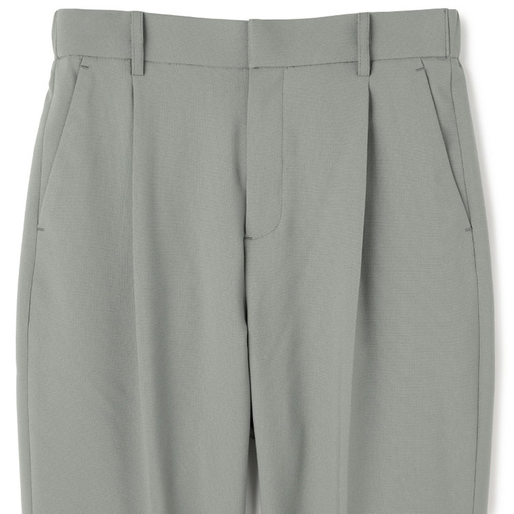 シルバーライン 【SL】【年間】1釦シングルパンツスーツ/グリーン/パンツウエストシャーリング/ウォッシャブル/※パンツ裾上げ済仕様 緑淡色