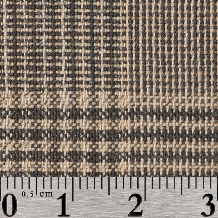 スーツセレクト 【国内縫製】【MEN'S】【パターンオーダー】【KSW】【春夏】スーツ/ベージュ×チェック/SUPER FINE WOOL (WOOL100%) 茶淡色
