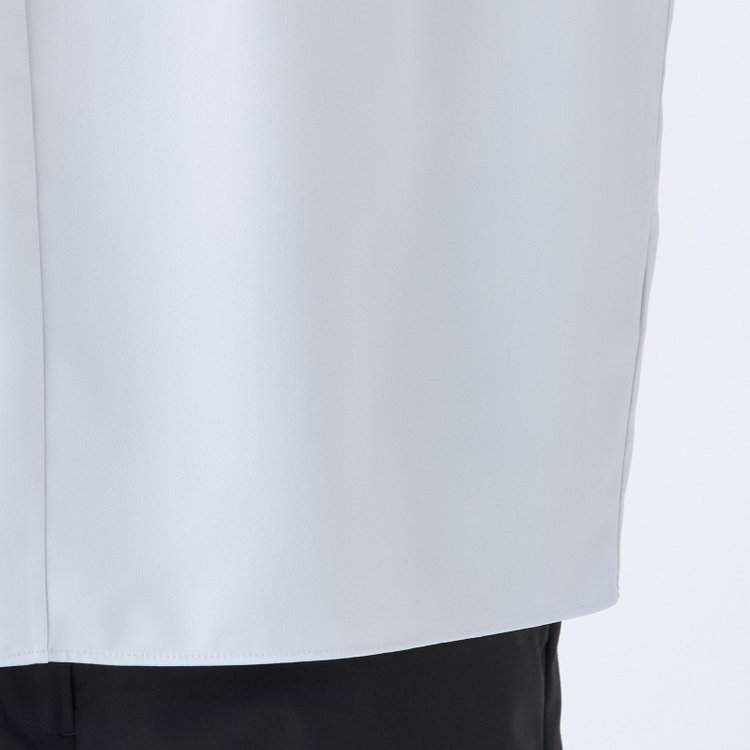 シルバーライン 【SILVER LINE/7分袖】前後2WAYクルーネックプルオーバー/グレー/「ウォッシャブル可能」「2WAYストレッチ」「防シワ」「UV加工」「接触冷感」 グレー淡色