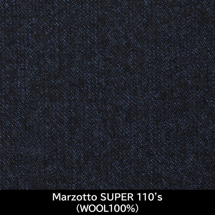 スーツセレクト 【国内縫製】【MEN'S】【パターンオーダー】【SKINNY】【秋冬】スーツ/ネイビー/Marzotto SUPER110’S (WOOL100% ) ネイビー系(紺)