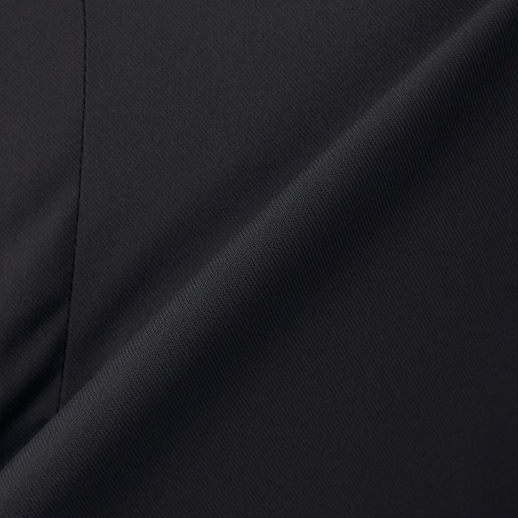 シルバーライン 【SL】【春夏】ノーカラー七分袖ジャケット/ブラック/ウォッシャブル 黒