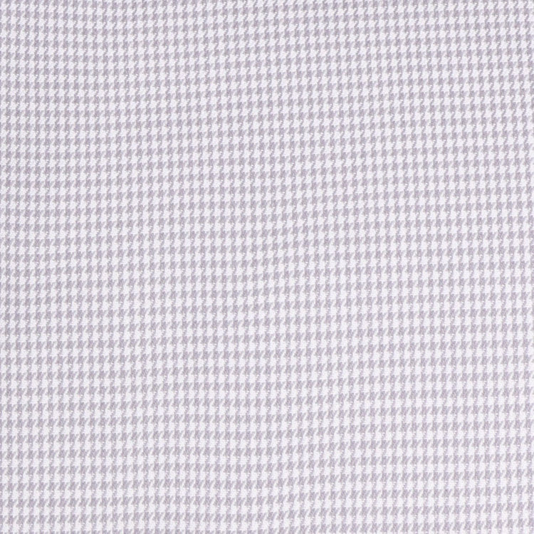 ブラックライン 【WEB限定/OUTLET】【BLACK LINE】【形態安定】ホリゾンタルワイドカラードレスワイシャツ/グレー＆ホワイト×ハウンドトゥース/Oil guard グレー系(灰)