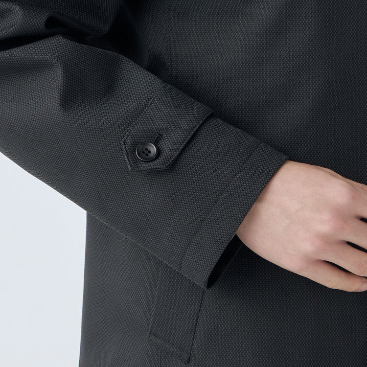 シルバーライン 【SL】レイヤードスタンドカラーコート/グレー/WATERPROOF グレー中間