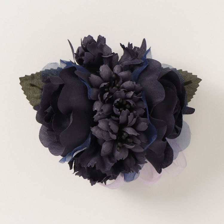 スーツセレクト コサージュ/ネイビー ネイビー系(紺)