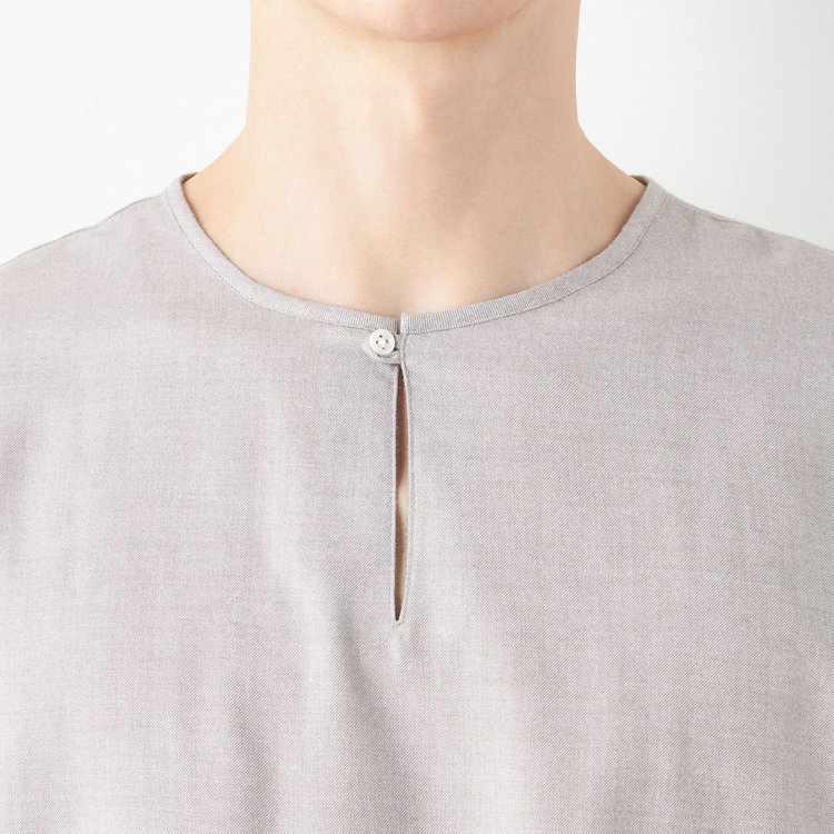 スーツセレクト 【RBC/長袖】プルオーバーシャツ/グレー グレー中間