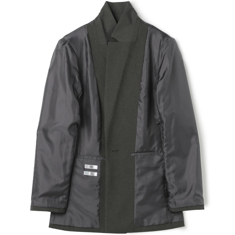 シルバーライン 【RELAX WIDE】【秋冬】 1釦シングルジャケットワイドパンツスーツ/グレー/4S SUSTAINABILITY&ECOLOGY FABRIC/※パンツ裾上げ済仕様 グレー中間