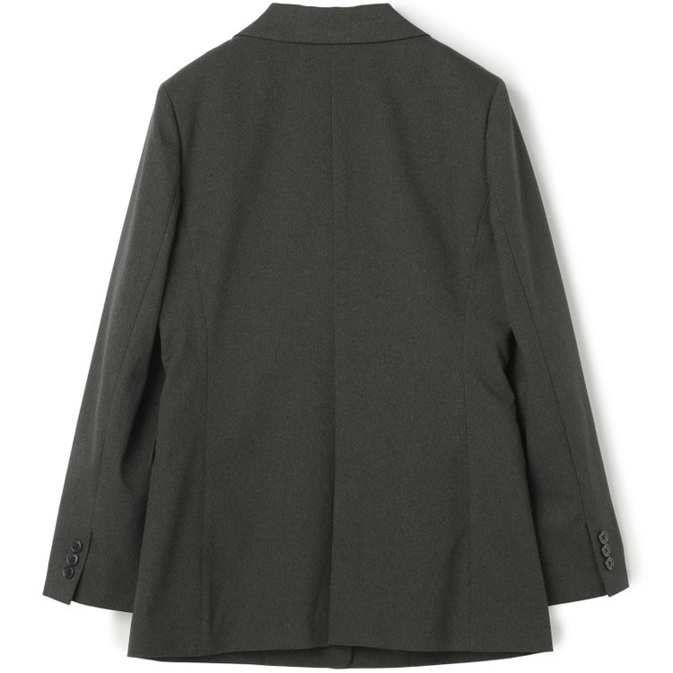 シルバーライン 【RELAX WIDE】【秋冬】 1釦シングルジャケットワイドパンツスーツ/グレー/4S SUSTAINABILITY&ECOLOGY FABRIC/※パンツ裾上げ済仕様 グレー中間