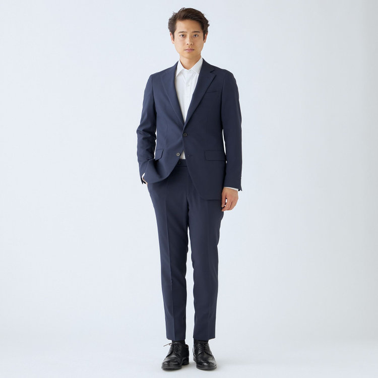 シルバーライン 【CLASSICO TAPERED】【春夏】2釦シングルジャケット/ネイビー 紺濃色