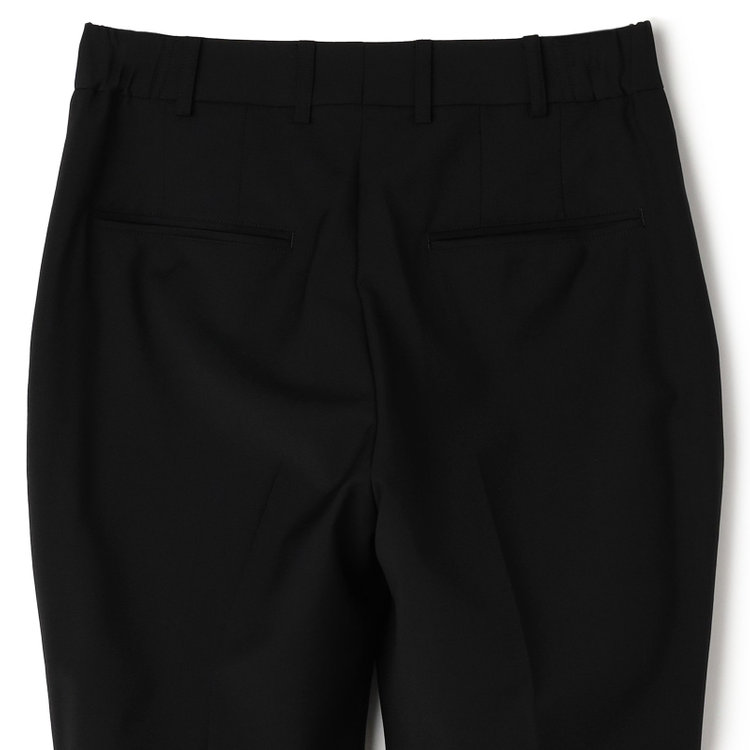 ブラックライン 【SUIT SELECT×Samantha Thavasa】【年間】ストレートパンツ/究極のブラック/4S/マシンウォシャブル/※裾上げ必要 黒