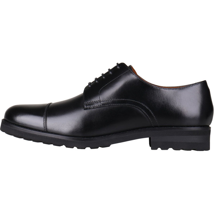 ブラックライン 【SL】ストレートチップブルーチャー(外羽根式)ドレスシューズ/ブラック/牛革(キップ)/ボロネーゼ製法 ブラック系(黒)