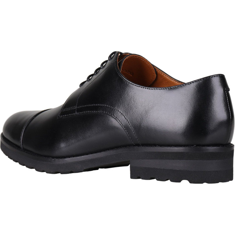 ブラックライン 【SL】ストレートチップブルーチャー(外羽根式)ドレスシューズ/ブラック/牛革(キップ)/ボロネーゼ製法 ブラック系(黒)