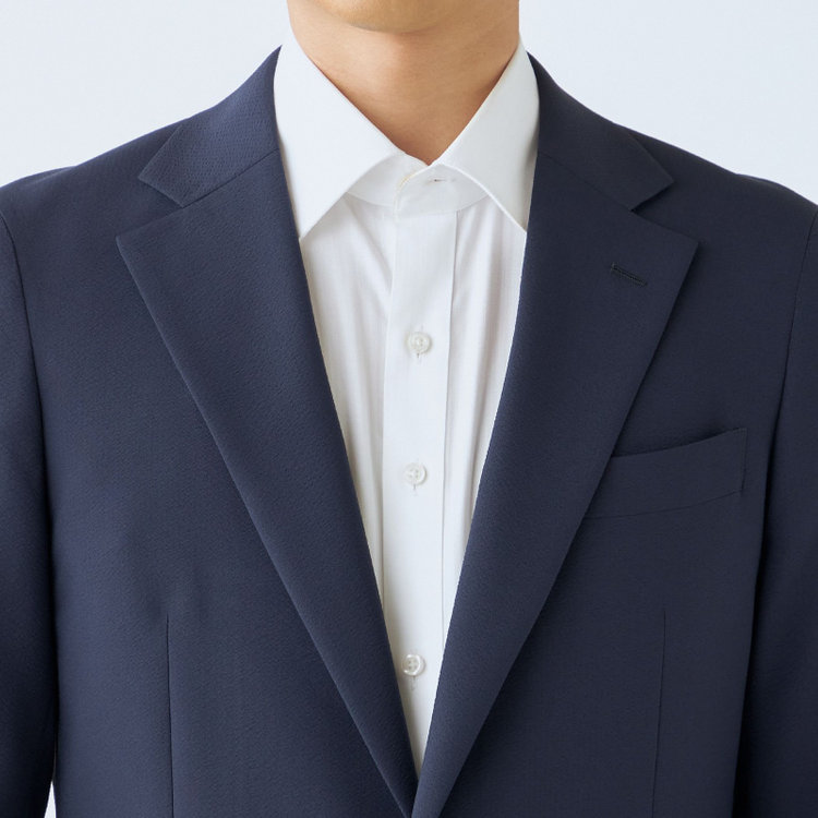 シルバーライン 【CLASSICO TAPERED】【春夏】2釦シングルジャケット/ネイビー 紺濃色